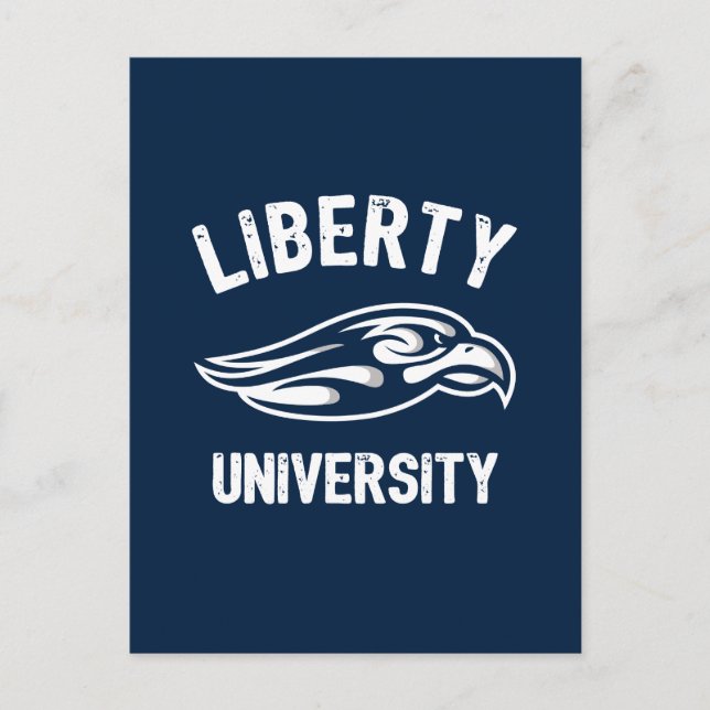 Liberty Flames Logo Invitation Postcard (Front)