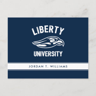 Liberty Flames Logo Invitation Postcard