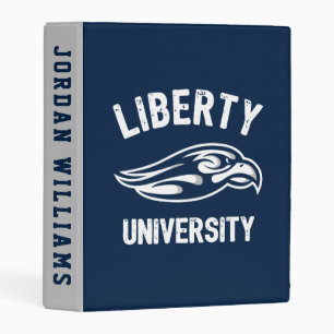 Liberty Flames Logo Mini Binder