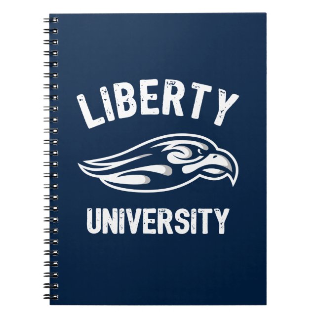 Liberty Flames Logo Notebook (Front)