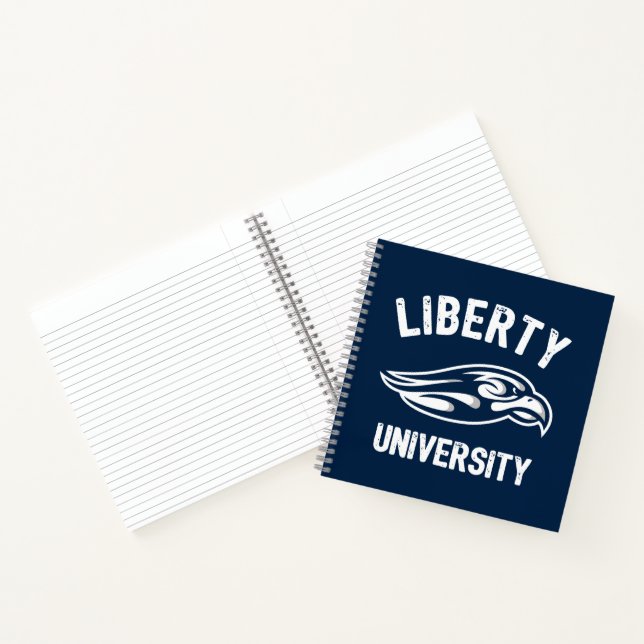 Liberty Flames Logo Notebook (Inside)