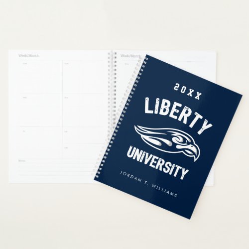 Liberty Flames Logo Planner