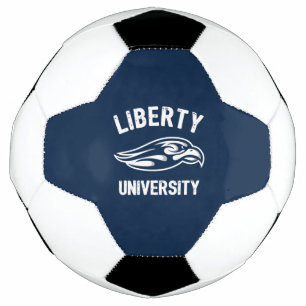 Liberty Flames Logo Soccer Ball