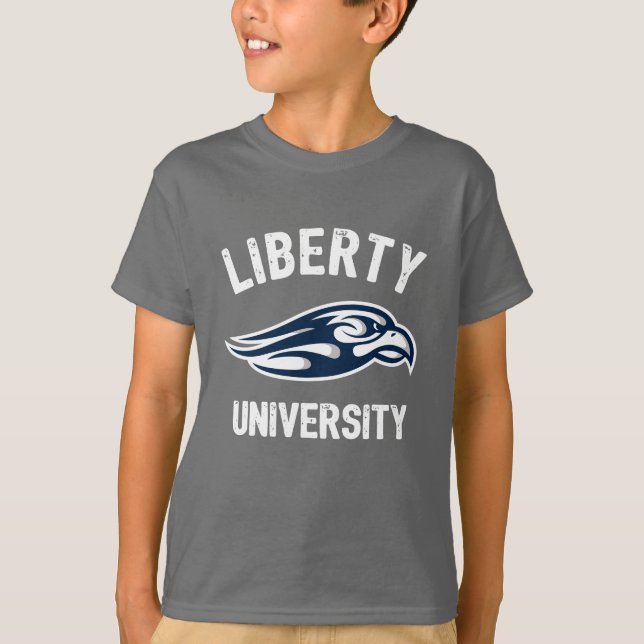 Liberty Flames Logo T-Shirt (Front)