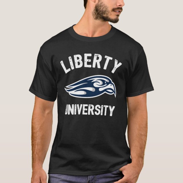 Liberty Flames Logo T-Shirt (Front)