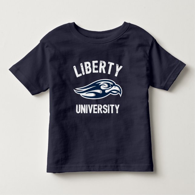 Liberty Flames Logo Toddler T-shirt (Front)