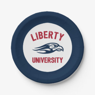 Liberty Flames Paper Plates