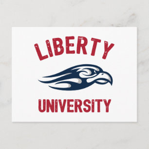 Liberty Flames Postcard