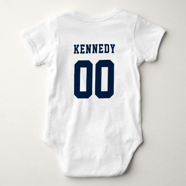 Liberty Flames Sparky Baby Bodysuit (Back)