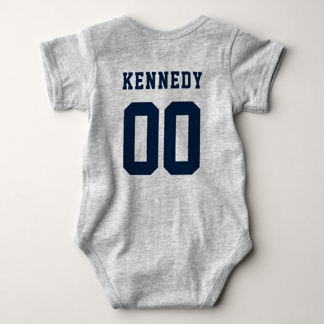 Liberty Flames Sparky Baby Bodysuit (Back)