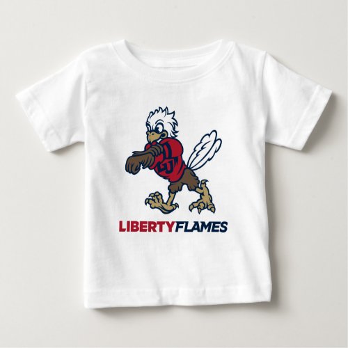 Liberty Flames Sparky Baby T_Shirt