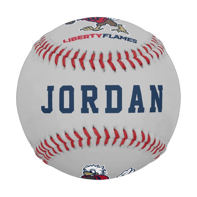 Liberty Flames Sparky Baseball (Back)