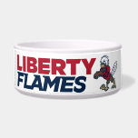 Liberty Flames Sparky Bowl<br><div class="desc">Check out these Liberty University designs! Show off your Flames pride with these new University products. These make the perfect gifts for the University student,  alumni,  family,  friend or fan in your life. All of these Zazzle products are customizable with your name,  class year,  or club. Go Flames!</div>