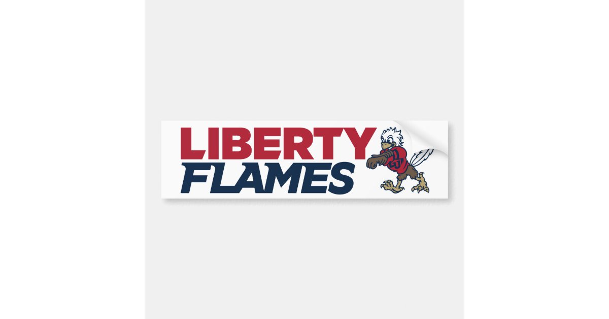 Liberty University Sparky Mascot Car Decal