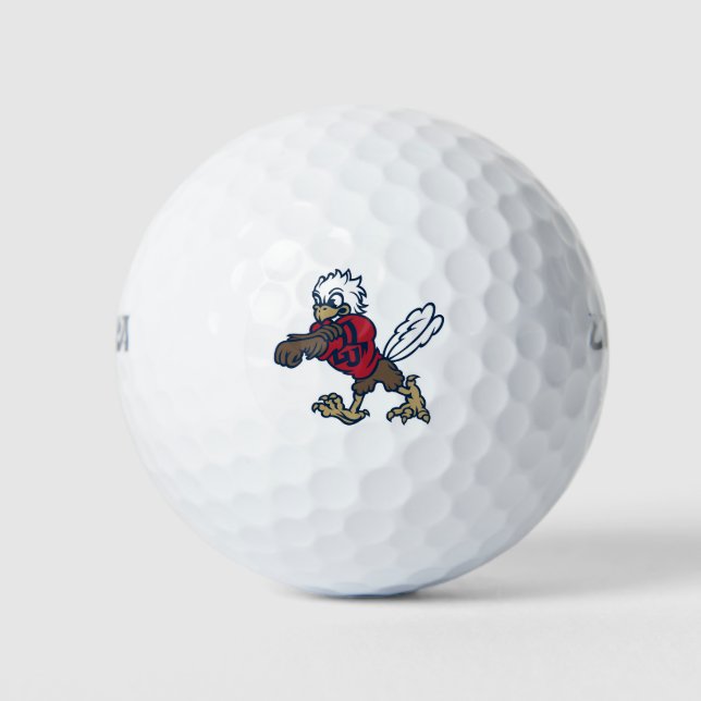 Liberty Flames Sparky Golf Balls (Front)