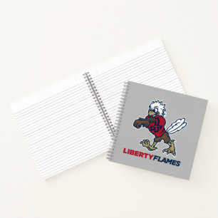 Liberty Flames Sparky Notebook