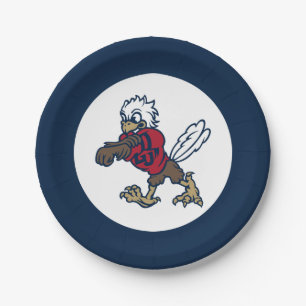 Liberty Flames Sparky Paper Plates