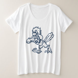 Liberty Flames Sparky Plus Size T-Shirt