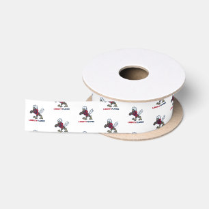 Liberty Flames Sparky Satin Ribbon