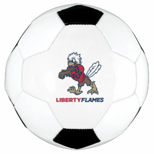 Liberty Flames Sparky Soccer Ball