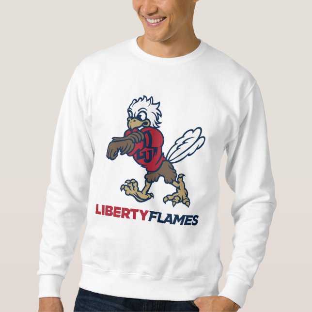 Liberty Flames Sparky Sweatshirt (Front)