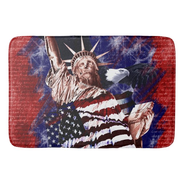 Liberty For All Bathroom Mat (Front)