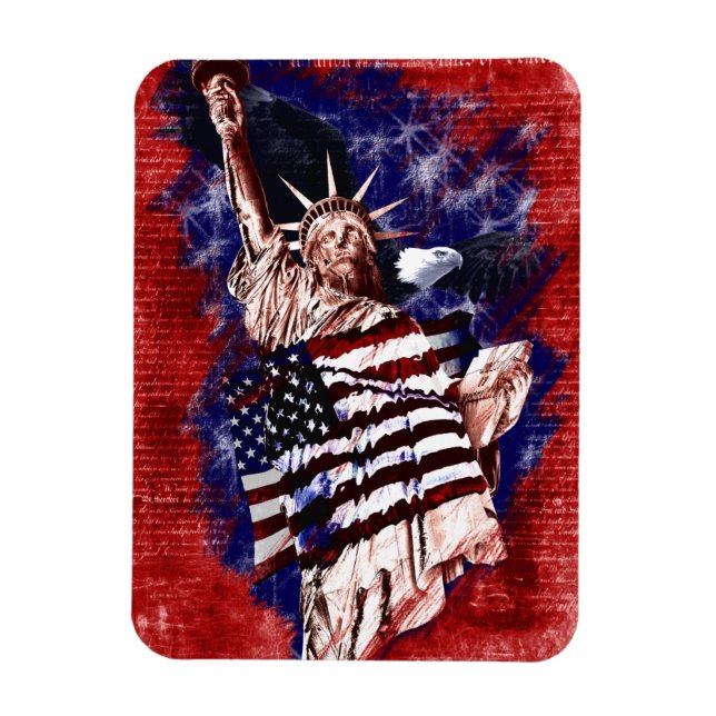 Liberty For All Magnet (Vertical)