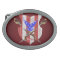 Liberty For All Patriotic Flag & Sword Belt Buckle