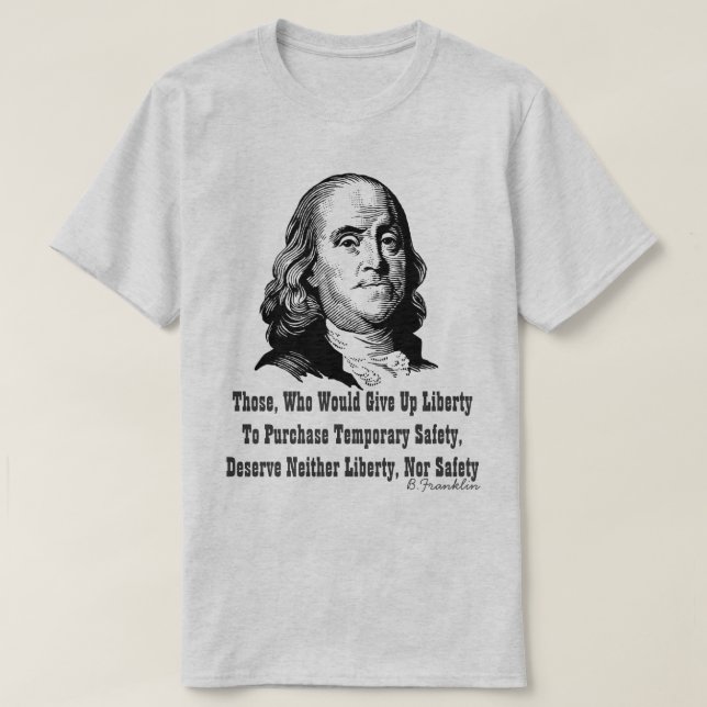 Liberty For Security T-Shirt (Design Front)