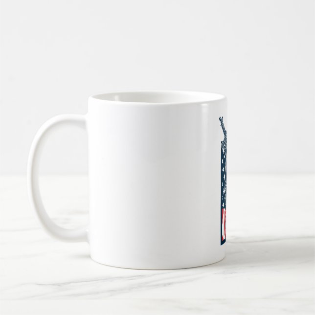 liberty freedom coffee mug (Left)