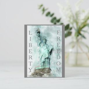 Liberty Freedom Postcard