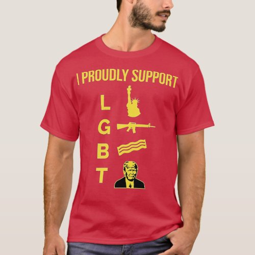Liberty Guns Beer rump  Funny Parody LGB Gifts Pre T_Shirt
