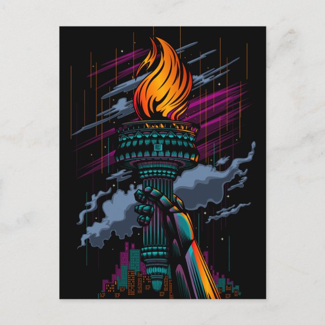 Liberty Holiday Postcard (Front)