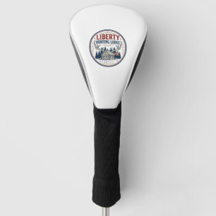 Liberty Hunting Lodge Patriotic Patriotic Hunting  Golf Head Cover