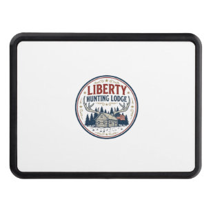 Liberty Hunting Lodge Patriotic Patriotic Hunting Hitch Cover