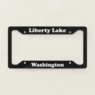 Liberty Lake WA - LPF License Plate Frame