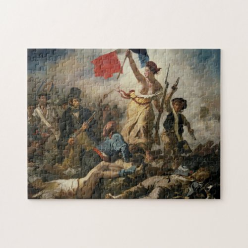 Liberty Leading the People by Eugne Delacroix Jigsaw Puzzle