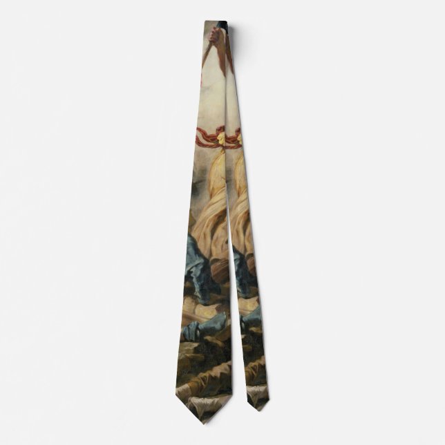 Liberty Leading the People, Delacroix Neck Tie (Front)