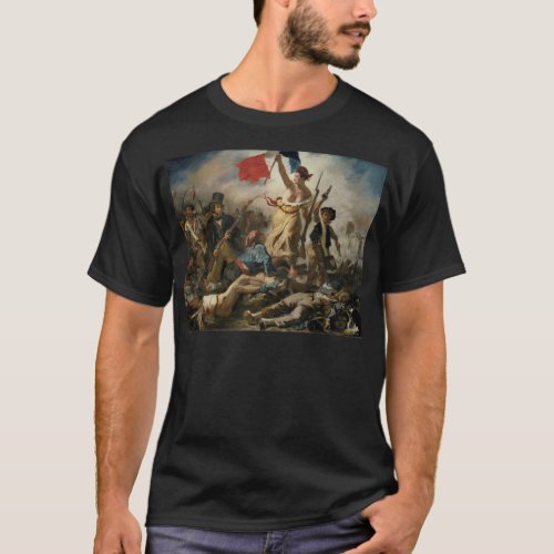Liberty Leading the People Delacroix T_Shirt
