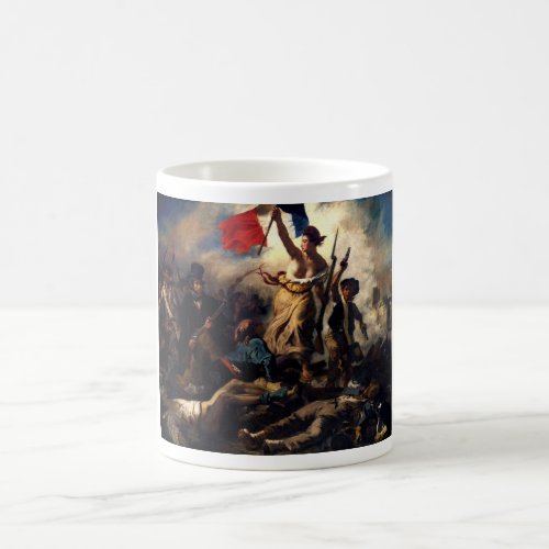Liberty Leading the People Eugene Delacroix Coffee Mug