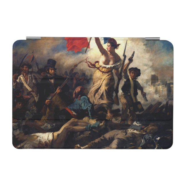 Liberty Leading the People, Eugene Delacroix iPad Mini Cover (Horizontal)