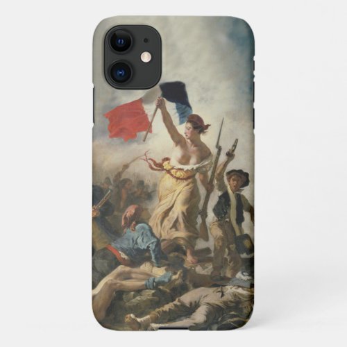 Liberty Leading the People Eugne Delacroix iPhone 11 Case