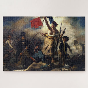 Liberty Leading the People - Eugène Delacroix Jigsaw Puzzle