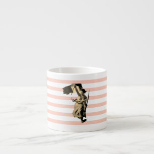 Liberty Leading the People Eugène Delacroix paste Espresso Cup