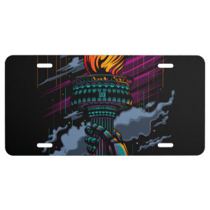 Liberty License Plate