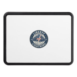 Liberty Lightning Patriotic Patriotic Storm Lightn Hitch Cover