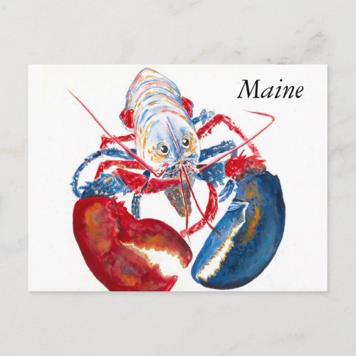 Liberty Lobster Postcard