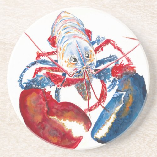 LIBERTY LOBSTER SANDSTONE COASTER