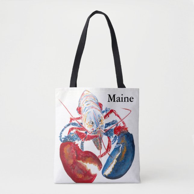 Liberty Lobster Tote Bag (Front)