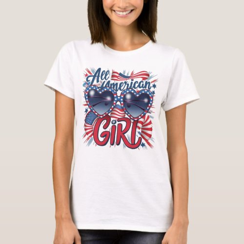 Liberty Love _ American Pride T_Shirt